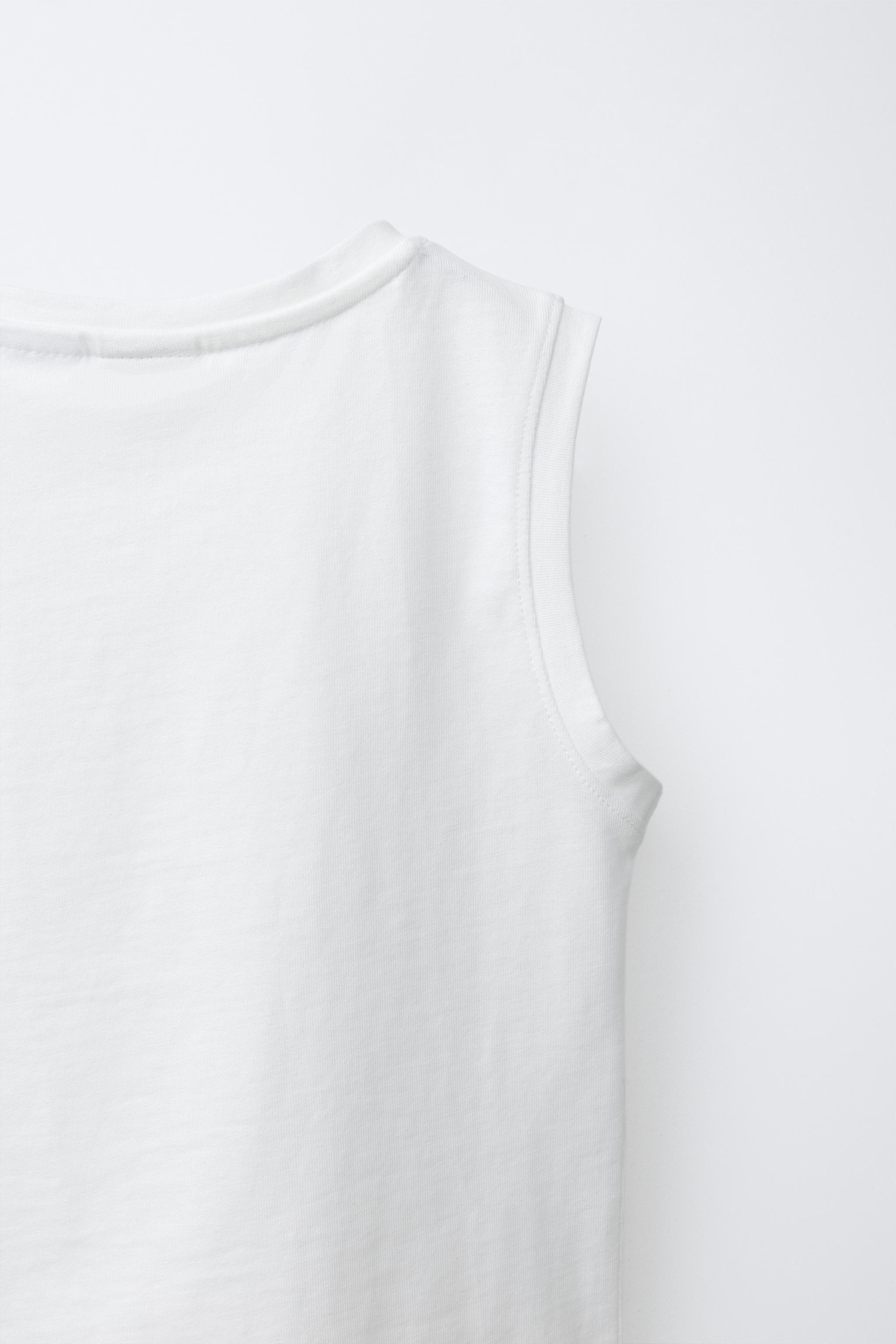 T-SHIRT UNI À POCHE